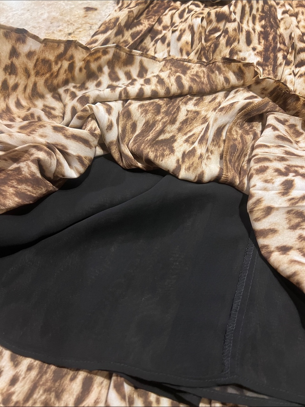 J.CREW WOMENS PLEATED LEOPARD MIDI SKIRT SIZE 4 LIKE NEW! - Picture 7 of 10